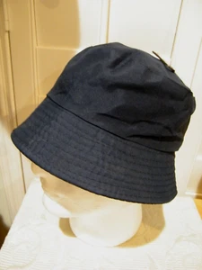 NWT JUNCTURE (KIDS) ROYAL BLUE POLY BUCKET HAT/ SZ CHAPEAU SZ M-L 22" - Picture 1 of 3