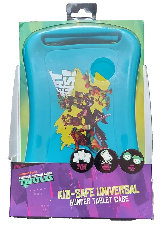 Nickelodeon Teenage Mutant Ninja Turtle Kid Safe Universal Tablet Case 7 in" - Image 1 of 4