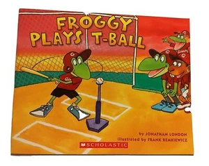 Froggy Plays T-Ball Children's Paperback By Jonathan London       HG34 - Picture 1 of 6