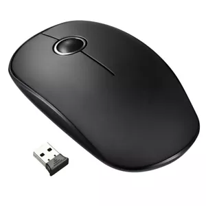 2.4GHz Wireless Cordless Mouse Slim Mice Optical Scroll for PC Laptop Computer - Picture 1 of 7