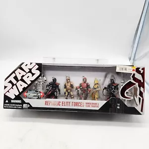 Republic Elite Forces Mandalorians Clone Troopers STAR WARS Exclusive Loose Fig - Picture 1 of 15