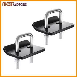 2" Hitch Tightener Stabilizer Anti Rattle Tow Clamp Trailer Lock Down, 2 Pack - Picture 1 of 5