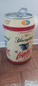 YUENGLING LIGHT LAGER BEER CAN MINI FRIDGE MAN CAVE, BAR, RESTAURANT USE ECT - Picture 1 of 4