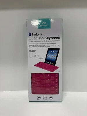 Blootooth ColorKeys keyboard - wireless with full size keys and function keys - Image 1 of 2