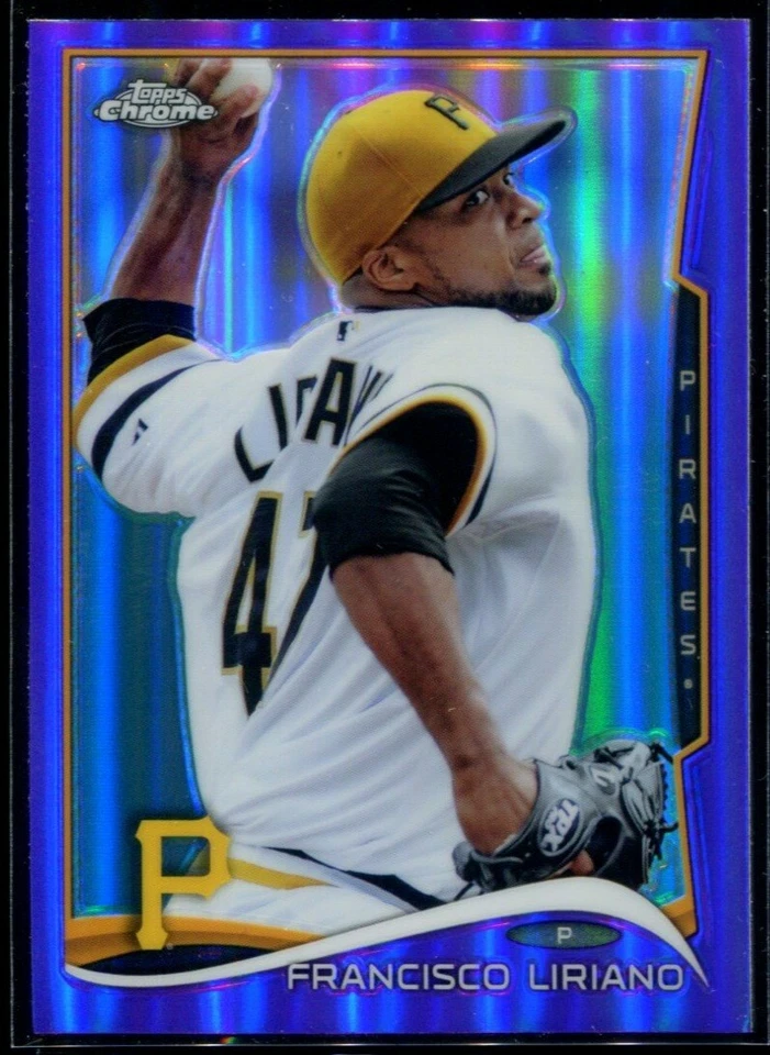 FRANCISCO LIRIANO 2014 Topps Chrome PURPLE REFRACTOR #115 - Image 1 of 1