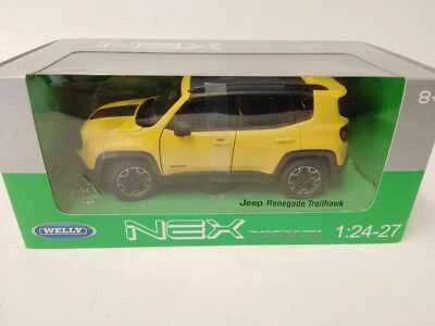Welly Jeep Renegade Trailhawk yellow 2017 1/24 24071YE - Immagine 1 di 2