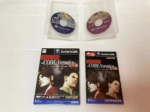 Biohazard  Code: Veronica Capcom Nintendo Game Cube Resident Evil Tested Japan - Picture 1 of 8