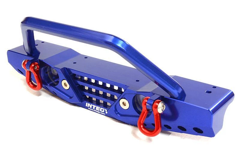 Billet Machined Realistic Front Bumper for Axial SCX-10 Crawler w/ 40mm Mount - Image 1 of 1