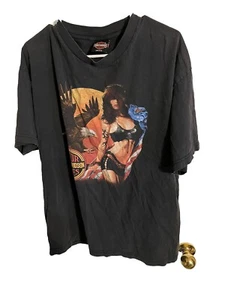 Harley Davidson T Shirt Bikini Girl Large - Picture 1 of 2