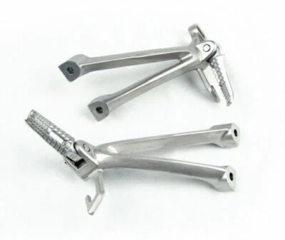 Pillion Rear Footrest Foot Pegs Bracket Fits Suzuki GSX-R600 GSX-R750 08-10 E H0 Foto 1 de 4
