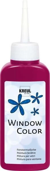 KREUL WINDOW COLOR FENSTERMALFARBE MAGENTA 80 ml FENSTERFARBE 100ml/4,49€ - Bild 1 von 1