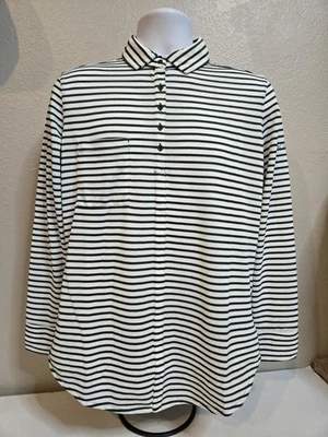 Camiseta Pulôver Feminina Columbia Golf Verde/Branca Manga Longa Nova Com Etiqueta Tamanho Médio - Imagem 1 de 4