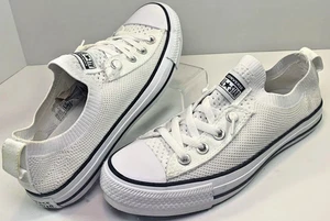 Converse Chuck Taylor All Star Low Top White Shoreline Knit Sneaker Gr. 7 - Bild 1 von 7