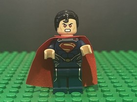 Lego Superman Minifigure 76003 76009 sh0077 DC Super Heroes