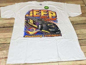 Jeep Van Wormer #55 Shirt Glow in Dark New Mens XL Double Sided Iron Motorsport - Picture 1 of 8