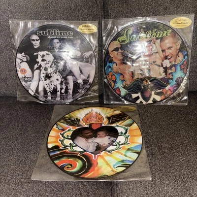 Sublime Picture Disc Vinyl LOT 90’s EPs Acoustic FIRST TIME ON VINYL Originals - Image 1 of 4