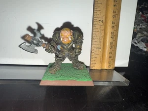 De colección Warhammer Orcos y Duendes Ogro Toro Viejo Mundo Tribus Fantasía Metal - Imagen 1 de 3