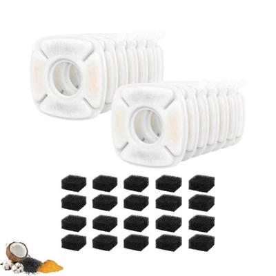 Filtro de agua Nispira para fuente de agua para mascotas Veken 95 oz/28 L, 67 oz, 135 oz paquete de 12 Foto 1 de 4