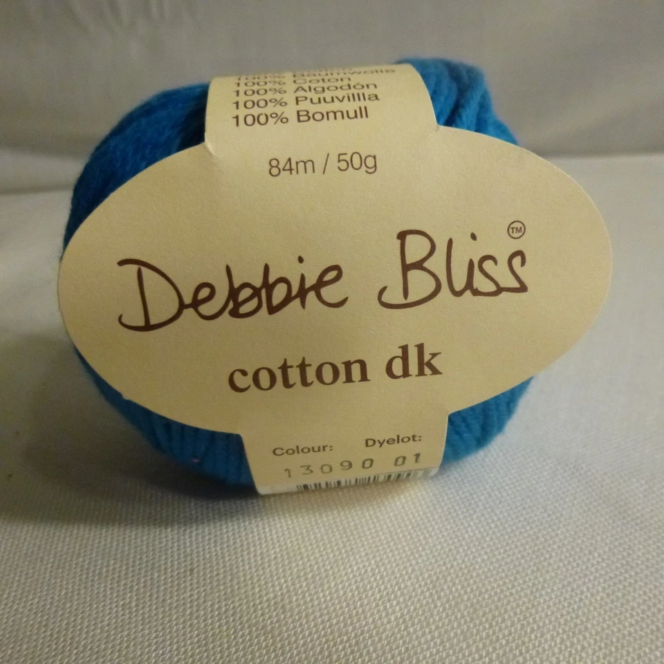 1 Ball Debbie Bliss cotton dk - 100% Cotton, 84m/50g, color 13090 lot 01 - Image 1 of 4