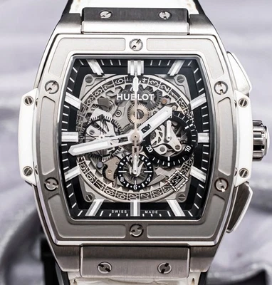 Hublot Spirit Of Big Bang 45 Titanium White $24K MSRP 601.NE.0172.LR.JPN17 - Image 1 of 4