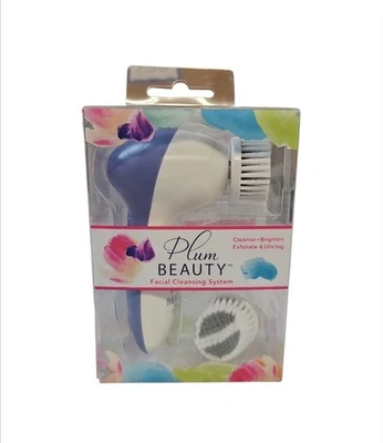 Sistema de limpieza facial Plum Beauty, limpiar iluminar exfoliar desatascar TOTALMENTE NUEVO Foto 1 de 2