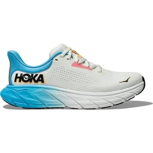 Women's Hoka Arahi 7, Blanc De Blanc/Swim Day, 8 B Medium US - Picture 1 of 1