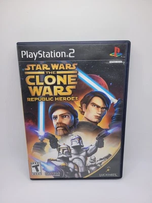 Star Wars: The Clone Wars -- Republic Heroes - PlayStation 2 PS2 - CIB - Tested! - Image 1 of 3