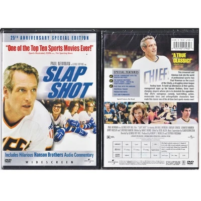 Slap Shot (DVD 1977)  Paul Newman  Michael Ontkean  Strother Martin - Image 1 of 2
