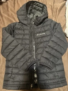 Boy's Clothing Columbia Kids Powder Lite II Hood Jacket Little Kid/Big Kid XS - Picture 1 of 3
