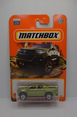 Toyota Hilux Matchbox 40/100 2018 nuevo verde Foto 1 de 3
