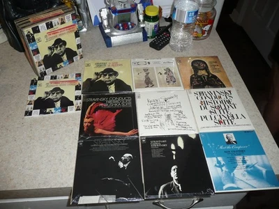 Stravinsky Conducts Stravinsky Original Jacket Collection 9-CD Box Set New but 1 - Image 1 of 4