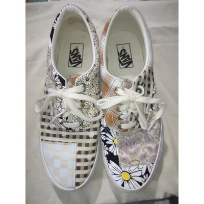 Auténticas Tenis Vans Patchwork Floral a Cuadros a Cuadros Hombres 9 Mujeres 10.5 Foto 1 de 4