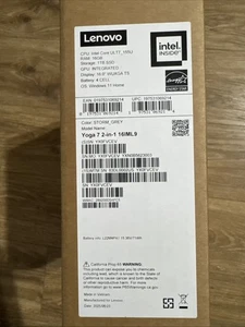 Lenovo - Yoga 7i 2 en 1 16" 2K - Intel Core Ultra 7 155U 16GB / 1TB Win 11 Home - Imagen 1 de 12