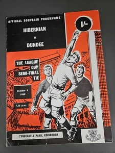 Hibs v Dundee 1968/69 League Cup Semi Final - Picture 1 of 1