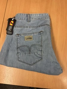 Lois Sierra Regular Tapered Jeans Bleach 36 X 34 - Picture 1 of 4