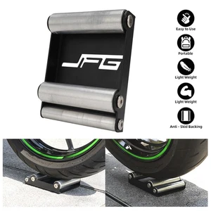Supporto Professionale Pulizia Ruote Moto Rullo Manutenzione Catena Universale - Imagen 1 de 8