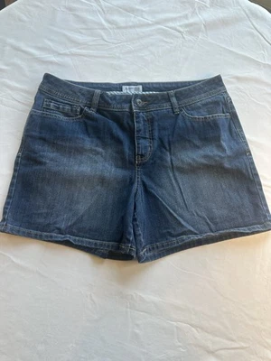 Женские синие джинсовые джинсовые шорты St. John's Bay размер 14 - Изображение 1 из 4