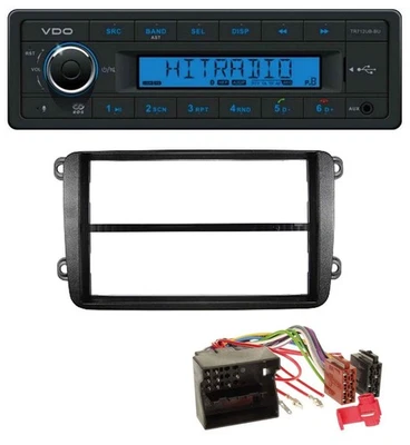 VDO Bluetooth AUX USB MP3 Autoradio für VW Golf V VI Touran Passat 3C Caddy EOS - Bild 1 von 4