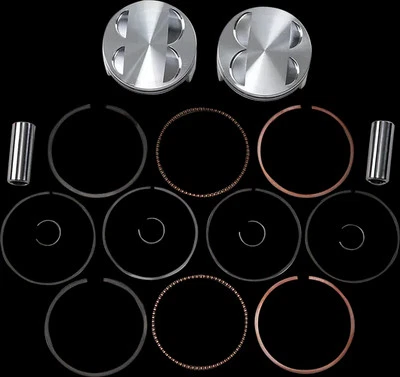 Kit de pistón JE anillos pasadores FSR STD 81mm diámetro 13:1 Suzuki SV650S 99-08 Foto 1 de 4