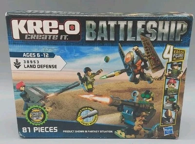 Kre-O Battleship Set - Land Defense Battle Pack #38953 2012 NEW! - Image 1 of 4