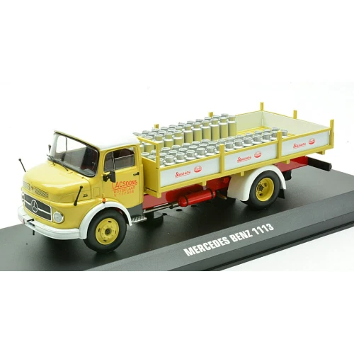 MERCEDES 1113 (STASSANO & STASSANO MILK) 1967 1:43 Ixo Model Camion Modellino Nu - Immagine 1 di 1