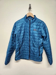 Patagonia Herren Primaloft Nano Lightweight Puffjacke, Größe M, in Lagom Blue - Bild 1 von 17