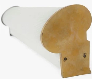VILHELM LAURITZEN Decken-/Wandlampe "Rådhusarmatur" mit Messingbeschlägen - Bild 1 von 8