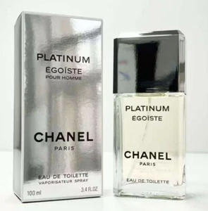 Chanel Egoiste Platinum Eau de Toilette 100ml perfume New with Box - Picture 1 of 8