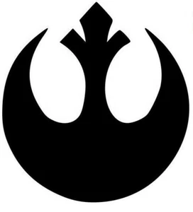 Calcomanía de vinilo de la Alianza Rebelde pegatina casco de coche ventana de pared arte símbolo Star Wars - Imagen 1 de 4
