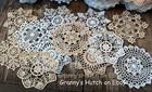  lot of 12 Hand Crochet Doilies 7