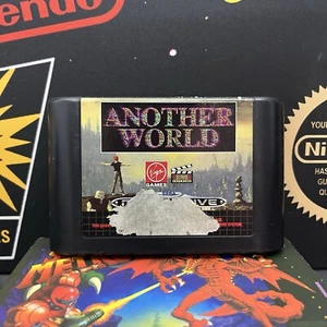 Another World Sega Mega Drive PAL TESTED FREE TRACKED POSTAGE - Picture 1 of 10