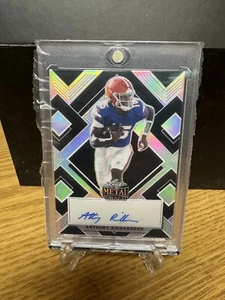 2022 ANTHONY RICHARDSON 2/15 Black Auto RC Leaf Metal Draft Autograph Rookie - Picture 1 of 2