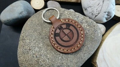 Handmade Leather key fob, cute car accessories and best gift for your lovers  Foto 1 de 4