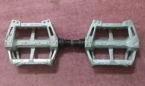 Vintage 80s SR SP-473 Pedals 9/16 Old School BMX MTB Cruiser Japan - Picture 1 of 11
